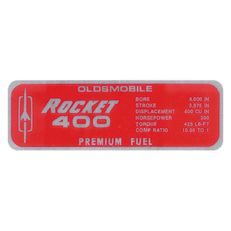 QRP® - Valve Cover Decal