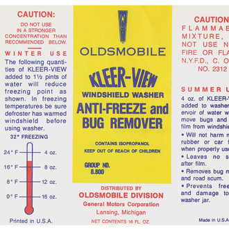QRP® - GM Kleerview Bottle