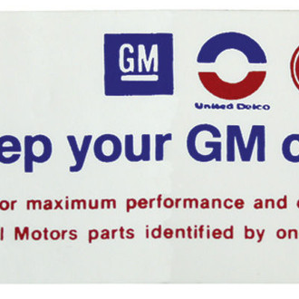 QRP® - Air Cleaner Decal
