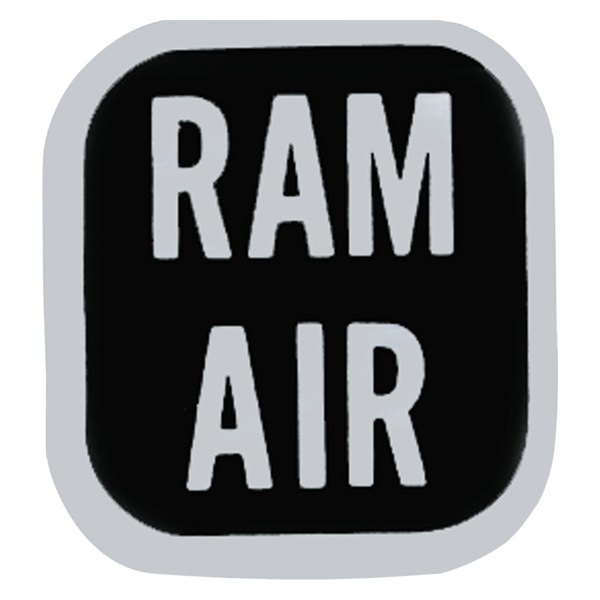 QRP® - Ram Air Knob Decal
