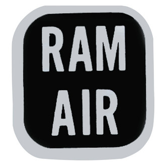 QRP® - Air Knob Decal