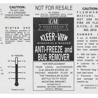 QRP® - GM Kleerview Bottle