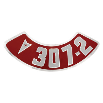 QRP® - "307 2V" Air Cleaner Decal