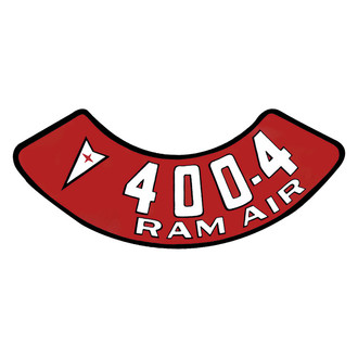 QRP® - Air Cleaner Decal