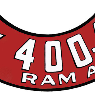 QRP® - Air Cleaner Service Decal