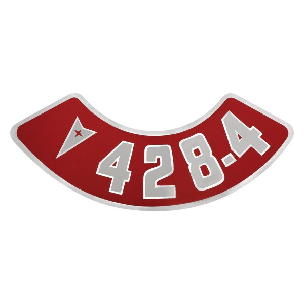QRP® - "428 4V" Air Cleaner Decal