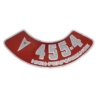 QRP® - "455 4V High Performance" Air Cleaner Decal