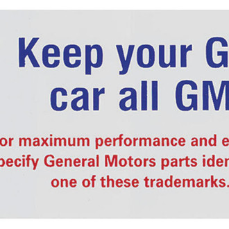 QRP® - Air Cleaner Decal
