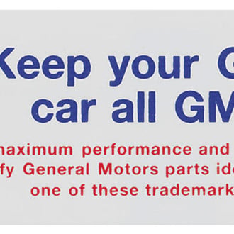 QRP® - Air Cleaner Decal
