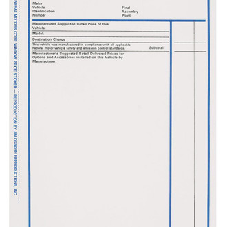 QRP® - Window Sticker