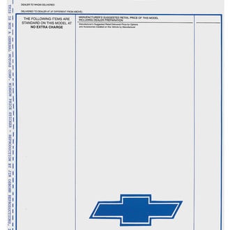 QRP® - Window Sticker