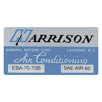 QRP® - Harrison Air Conditioning Decal