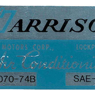 QRP® - Harrison Air Conditioning Decal