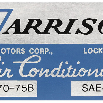 QRP® - Harrison Air Conditioning Decal
