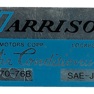QRP® - Harrison Air Conditioning Decal