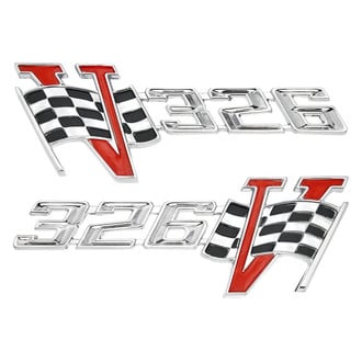 QRP® - "326 V-Flag" Fender Emblems