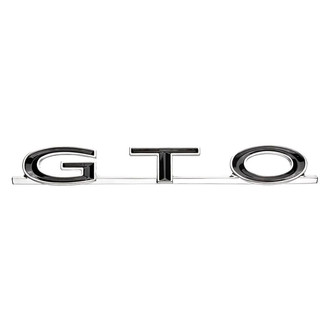 RESTOPARTS® - "GTO" Deck Lid Emblem