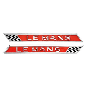 QRP® - "Le Mans" Front Fender Emblems