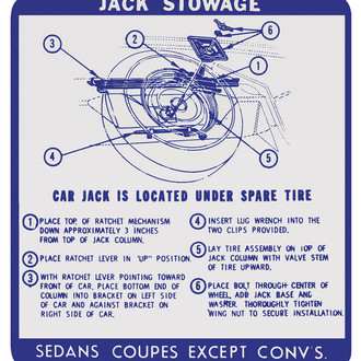 QRP® - Jack Stowage Decal