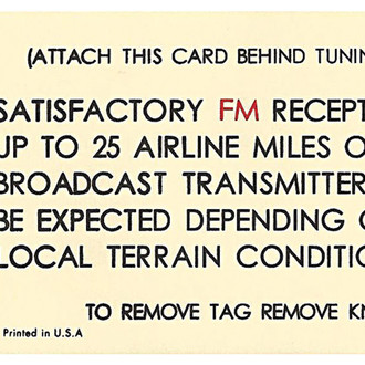 QRP® - Radio Antenna Tag Decal