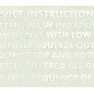 QRP® - Air Cleaner Service Decal