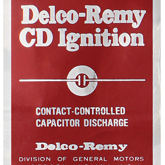 QRP® - Transistor Ignition Amp Control Decal