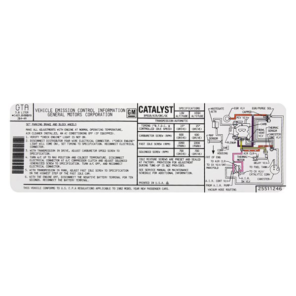 QRP® - Emissions Decal