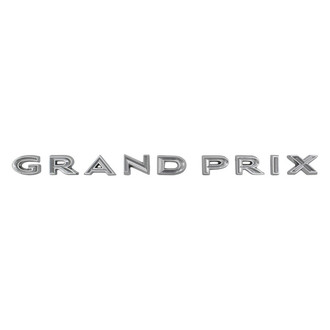 QRP® - "Grand Prix" Trunk Lid Emblem