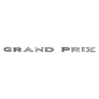 QRP® - "Grand Prix" Script Trunk Lid Emblem