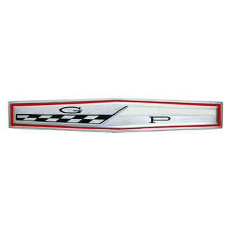 QRP® - "GP" Trunk Lid/Quarter Panel Emblem