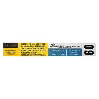 QRP® - Harrison Air Conditioning Decal