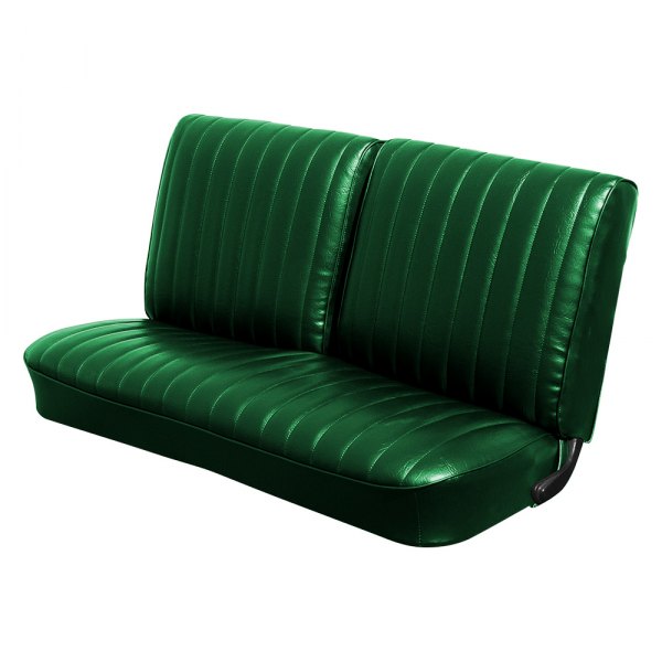 QRP® - Jade Green Madrid Grain Vinyl Split Bench Split Bench Seat Upholstery