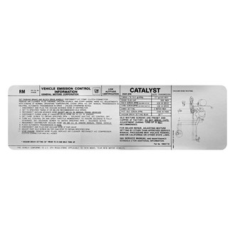 QRP® - Emissions Decal 301 AT, RM #100002736