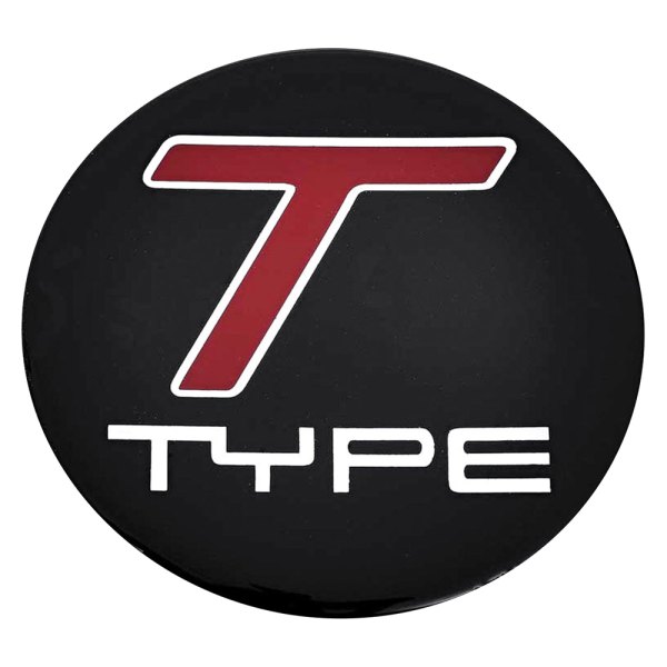 QRP® - Black Wheel Center Cap Emblem With T-Type Logo
