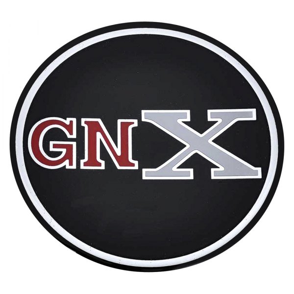 QRP® - Black Wheel Center Cap Emblem With GNX Logo