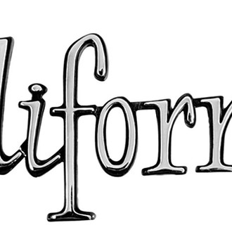 QRP® - "California" Quarter Panel Emblems