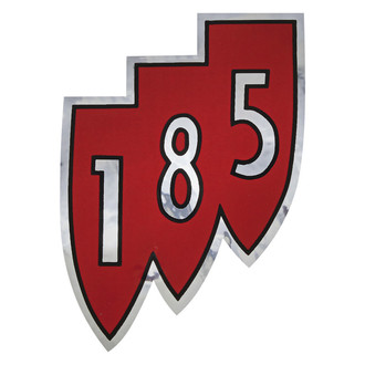 QRP® - "185 Tri-Shield" Air Cleaner Decal