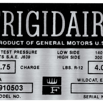 QRP® - AC Compressor Decal