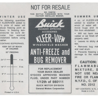 QRP® - GM Kleerview Bottle