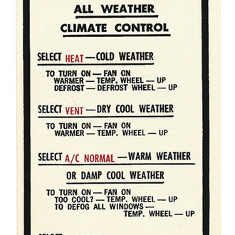 QRP® - All Weather Climate Control