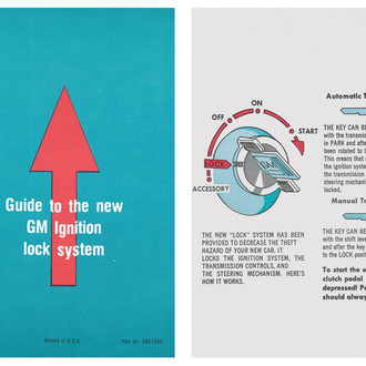 QRP® - Ignition Lock Instruction Decal