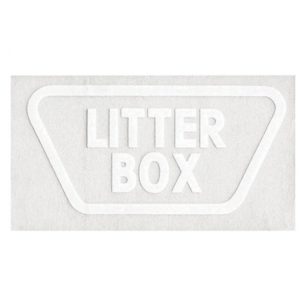 QRP® - Interior Litter Box Decal