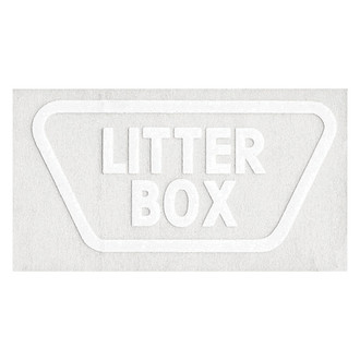 QRP® - Interior Litter Box Decal