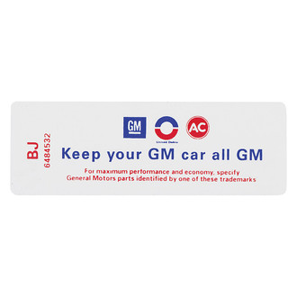 QRP® - Air Cleaner Decal