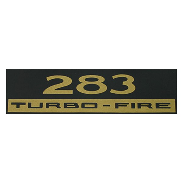 QRP® - "283 Turbo-Fire" Valve Cover Decal