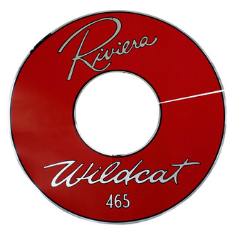 QRP® - "Wildcat 465" 14" Red Air Cleaner Decal