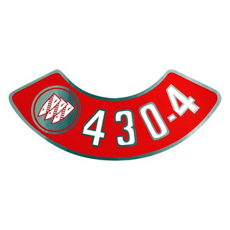 QRP® - "430-4V" Technical Decal