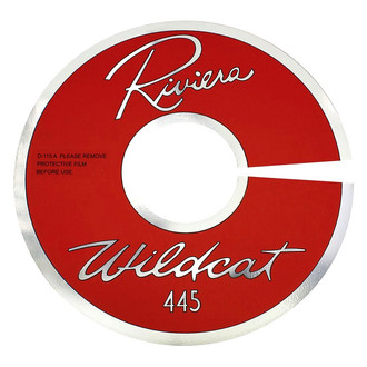 QRP® - "Wildcat 445" 14" Clear Air Cleaner Decal