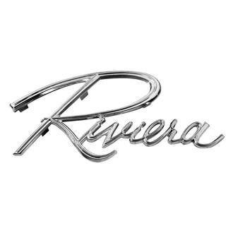 QRP® - "Riviera" Rear Panel Emblem