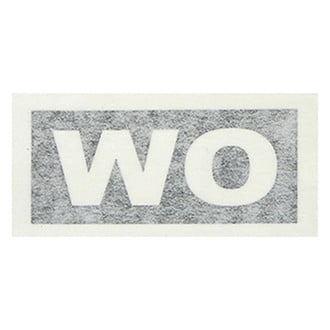 QRP® - "WO" Stencil